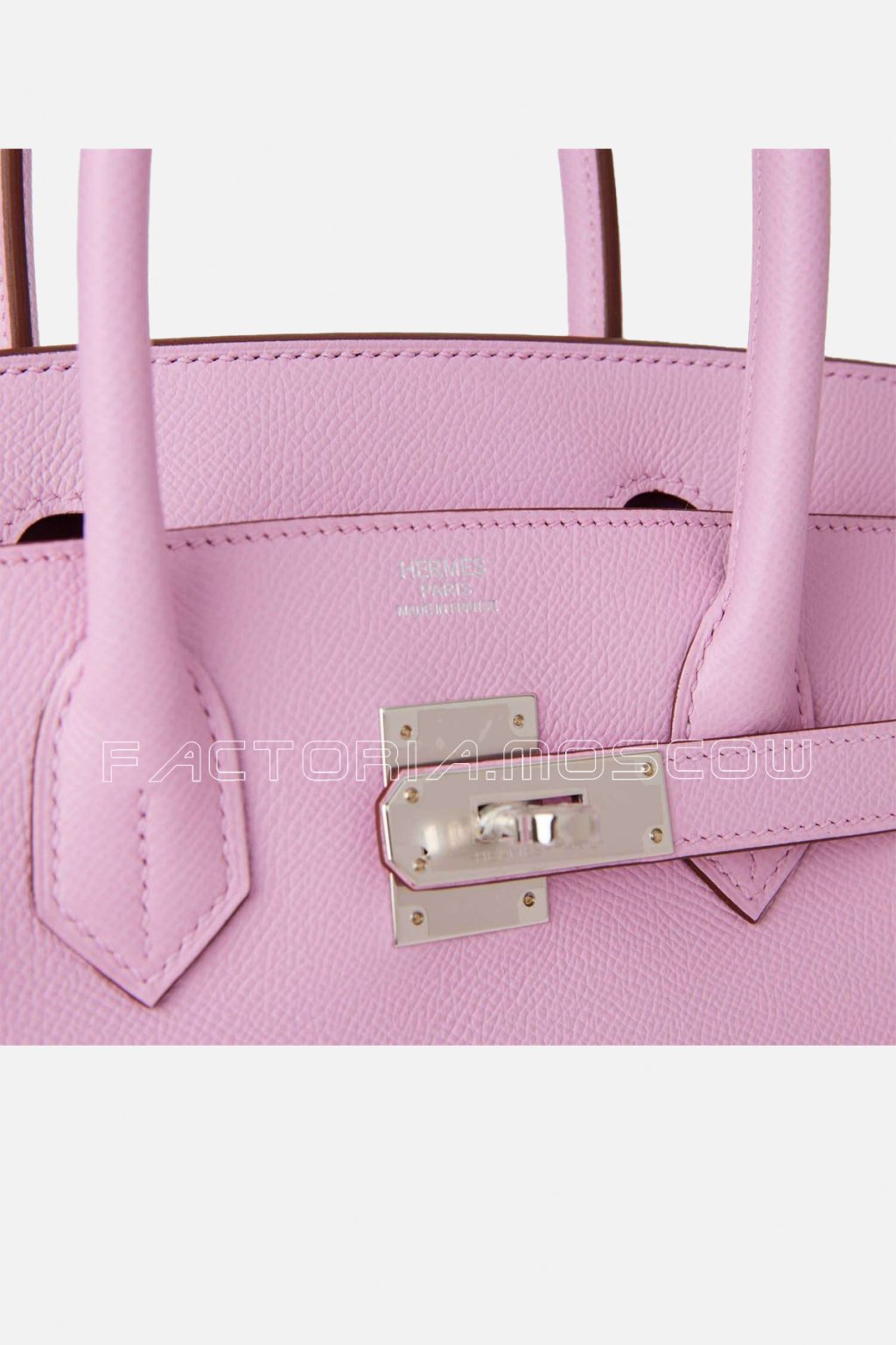 Hermes Birkin 30 Epsom Colour Mauve Sylvestre PHW
