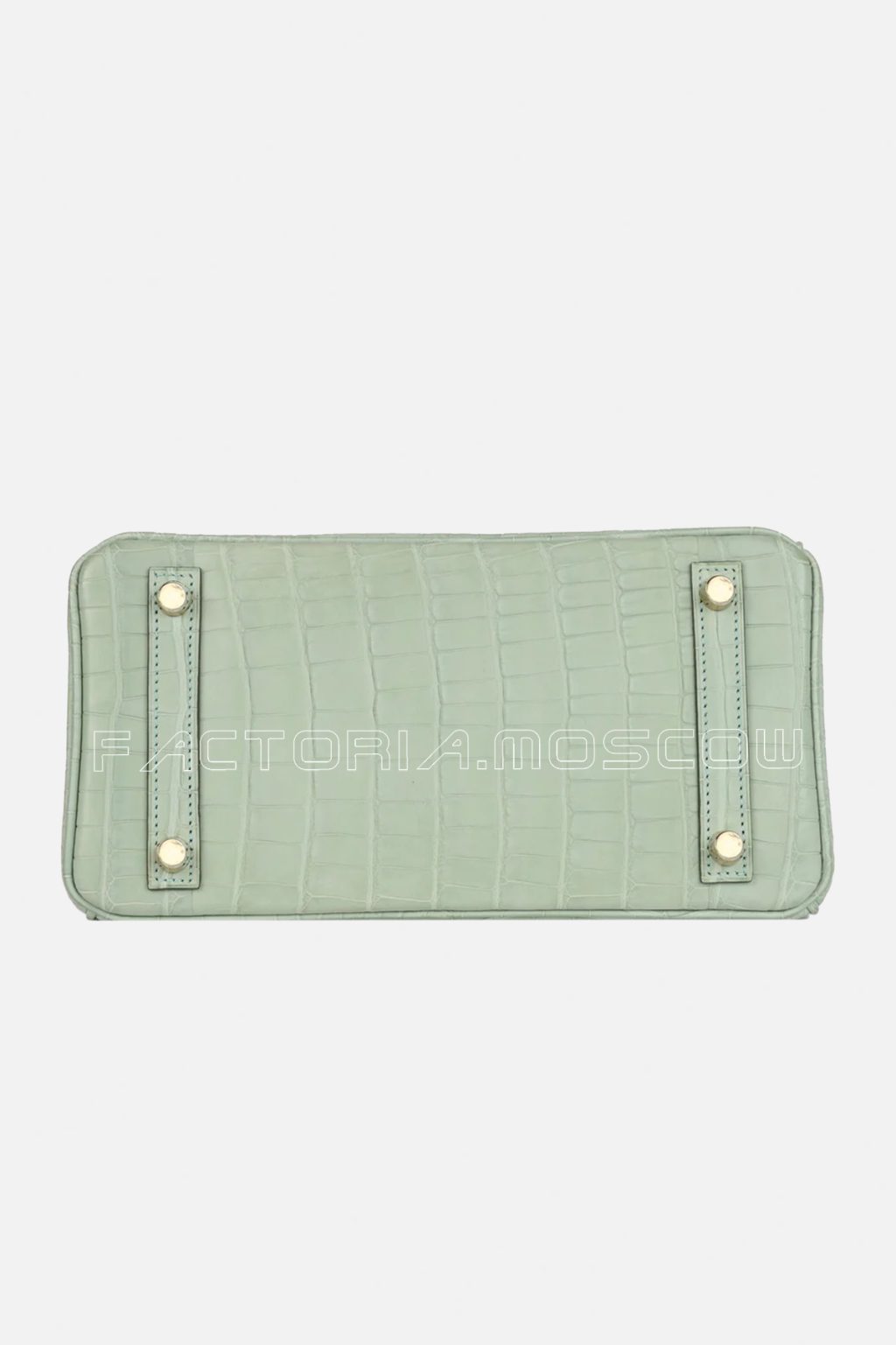 Hermès HSS Birkin 25 Vert D’Eau And Vanille Matte Alligator GHW