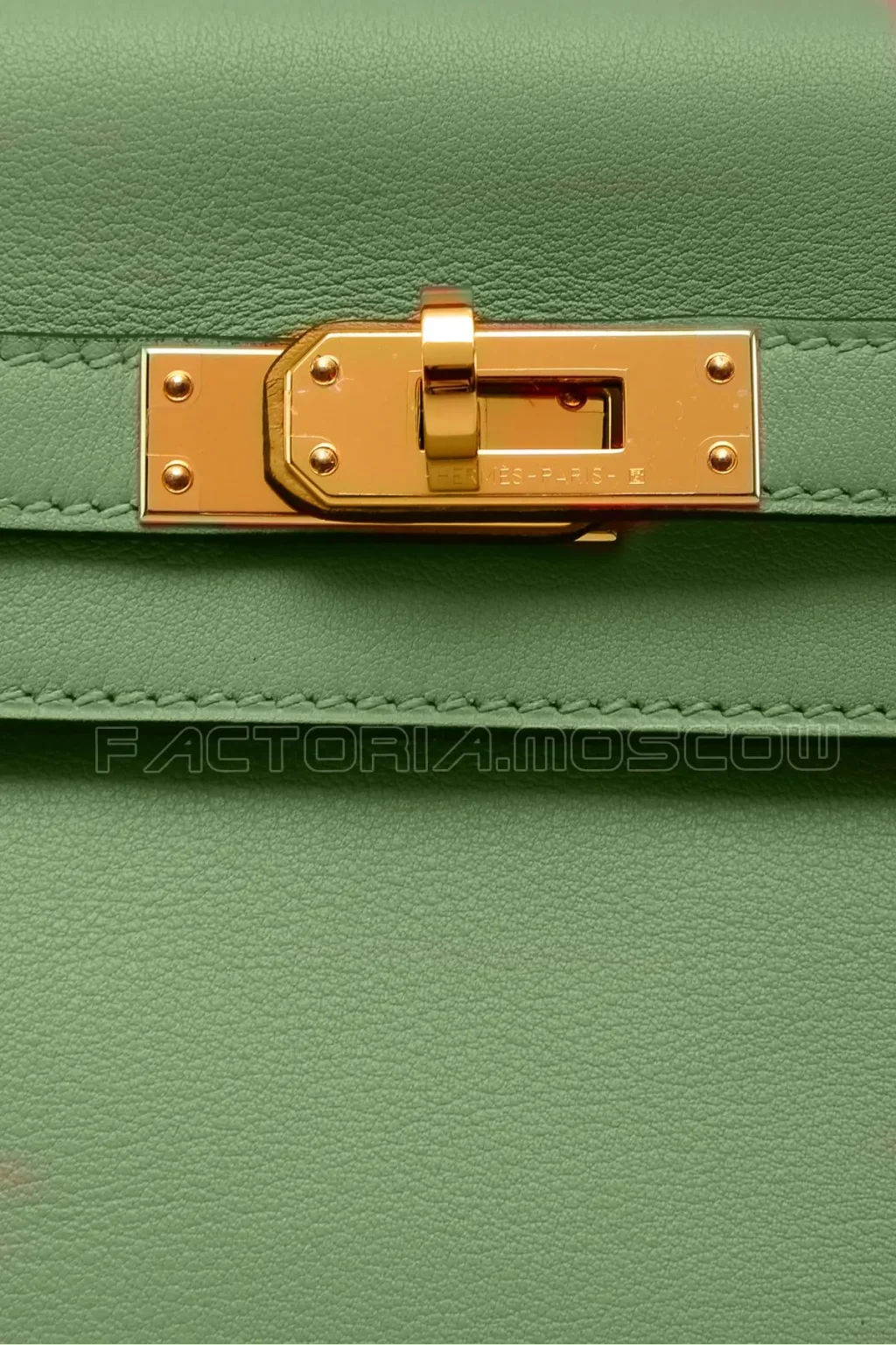 Hermes Kelly Retourne 25 Swift Vert Qriquet GHW