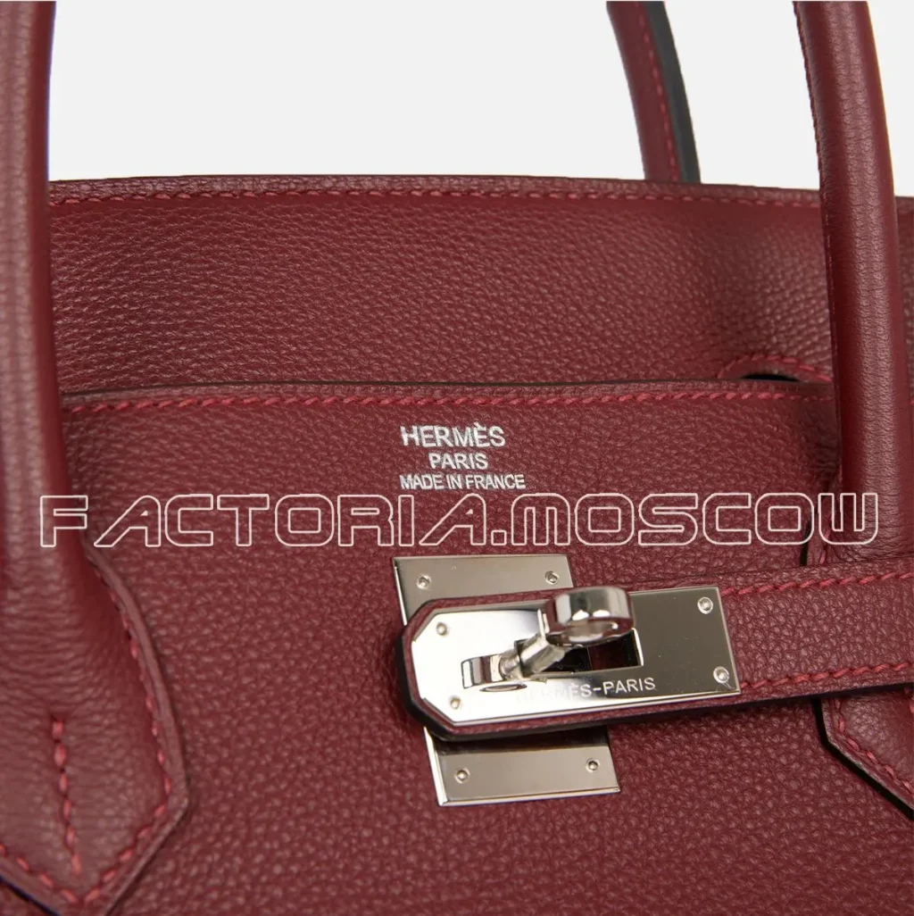 Hermes Birkin 40 Togo Colour Rouge H PHW