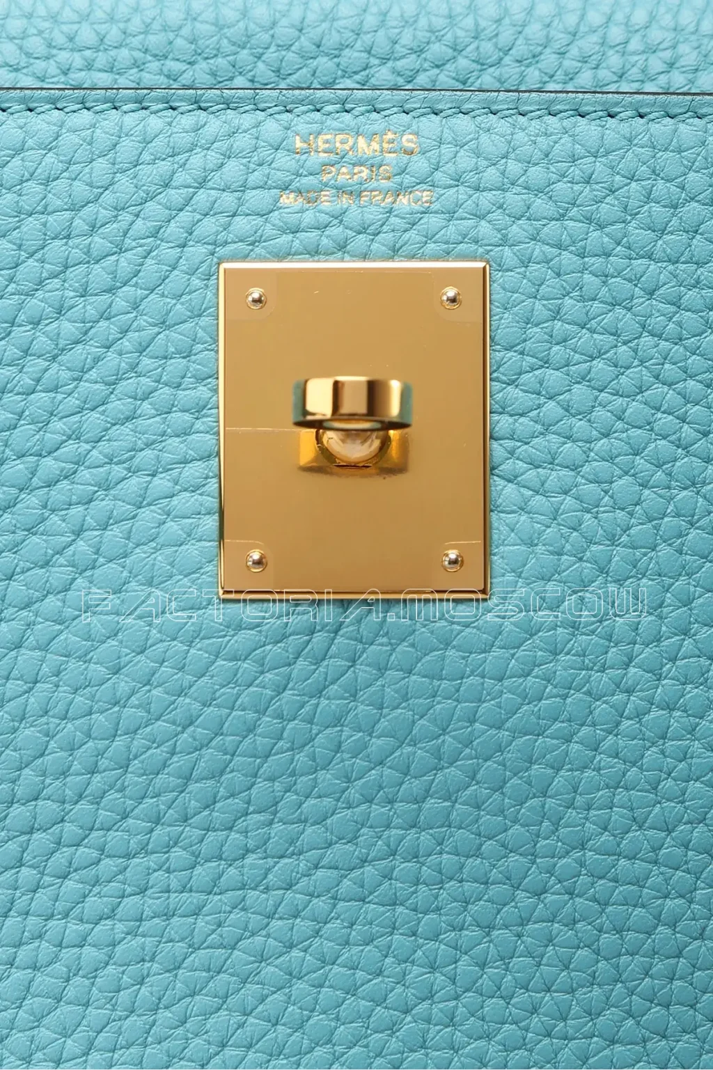 Hermes Kelly 28 Retourne Bleu Saint-Cyr Clemence GHW