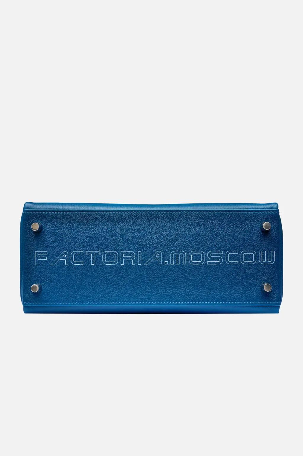 Hermès Kelly Retourne 28 Deep Blue Evercolor And Vert Bosphore PHW