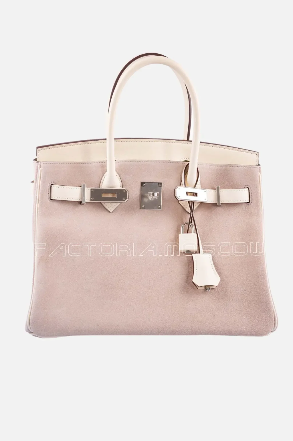 Hermes Birkin 30 Grizzly Glycine And Nata Swift PHW