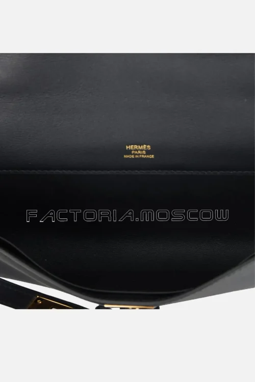 Hermès Kelly Cut Black Swift GHW