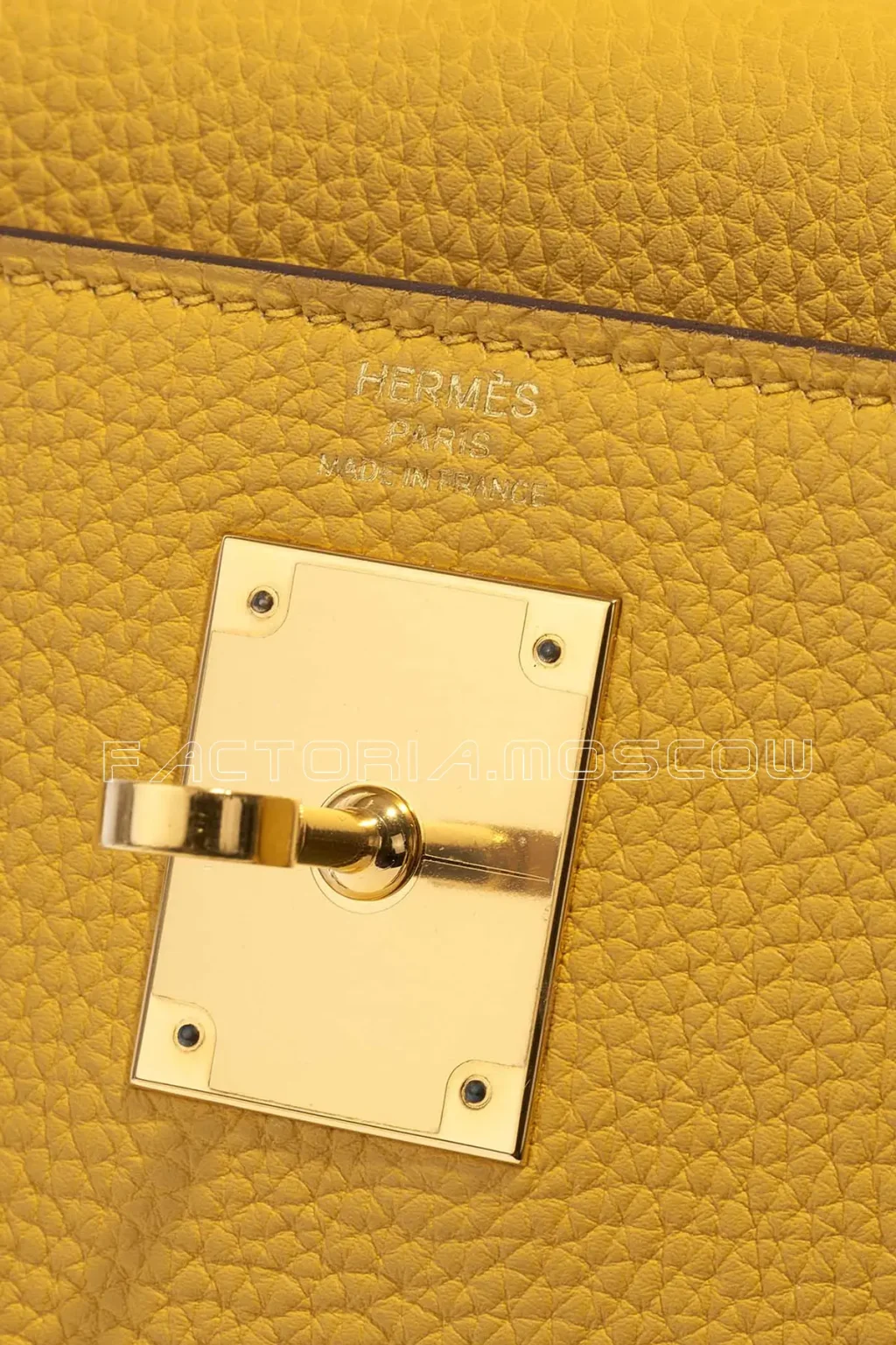 Hermès Kelly 28 Togo Jaune Ambre GHW