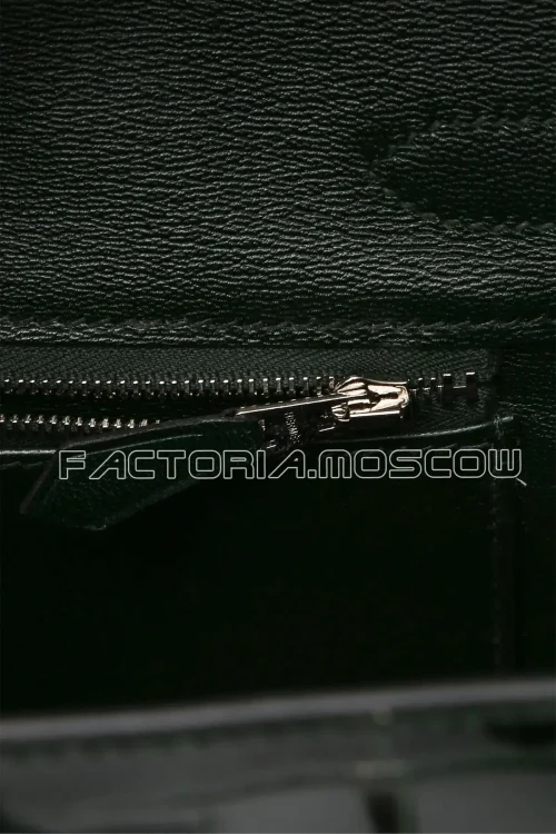 Hermes Birkin 30 Shiny Crocodile Niloticus Colour Vert Fonce PHW