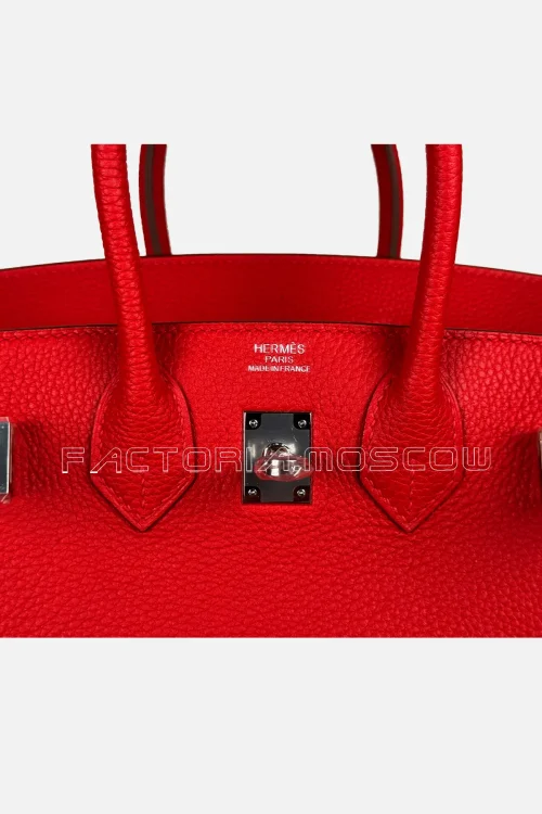 Hermes Birkin 25 Togo Colour Rouge Casaque PHW