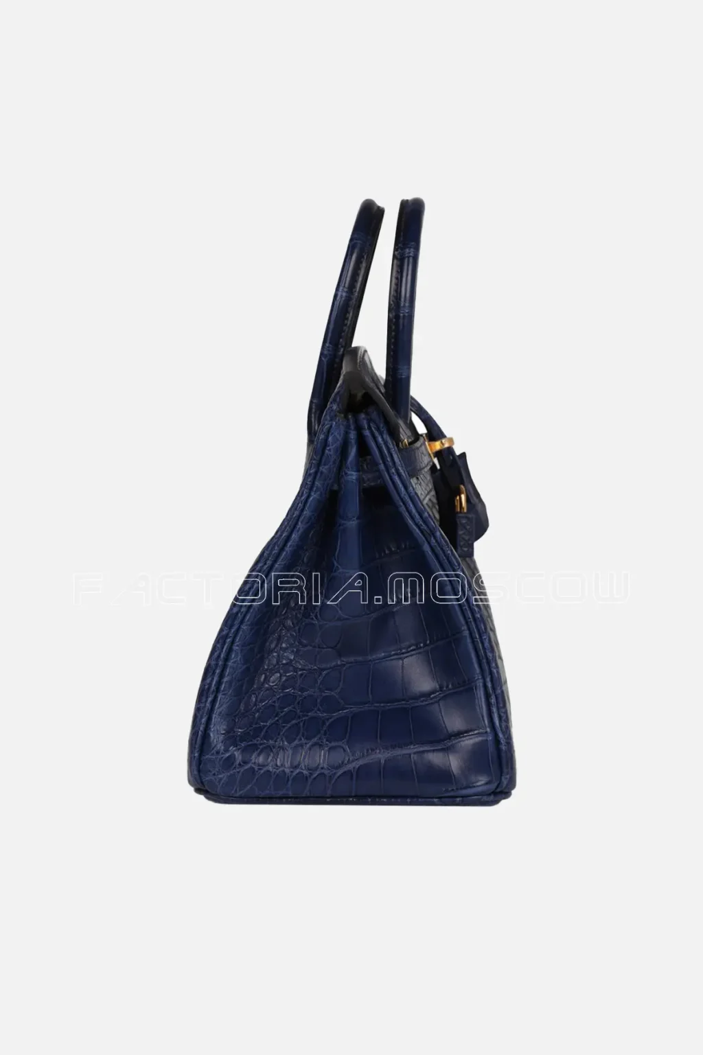 Hermès Birkin 25 Bleu Saphir Matte Alligator GHW