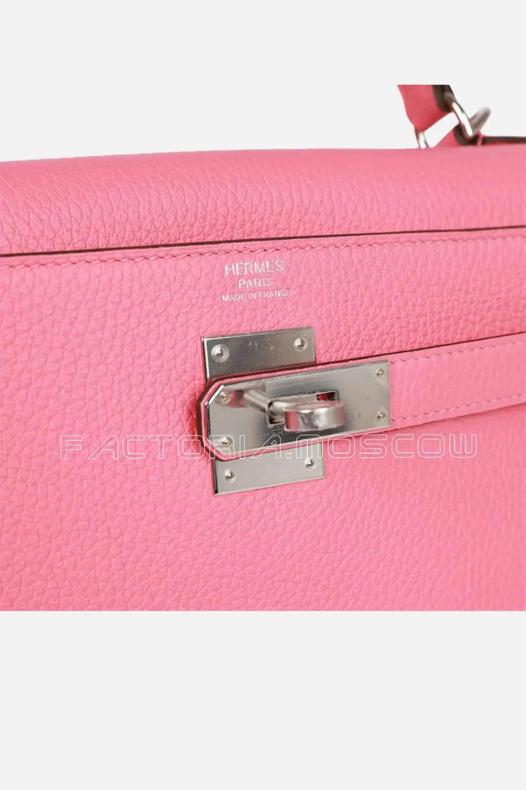 Hermès Kelly Retourne 32 Rose Azalee Clemence PHW