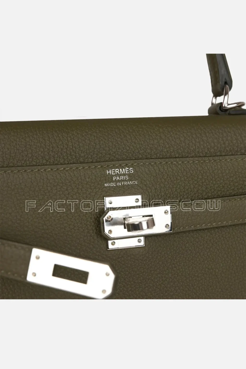 Hermès Kelly Retourne 25 Vert Veronese Togo PHW