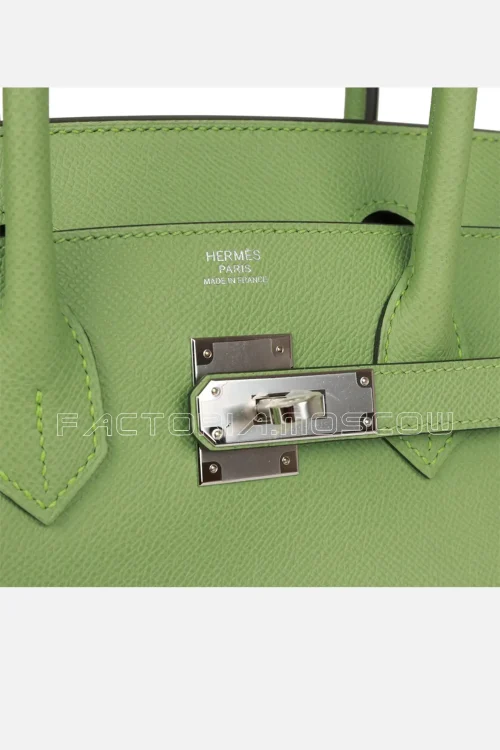 Hermès Birkin 30 Vert Criquet Epsom PHW