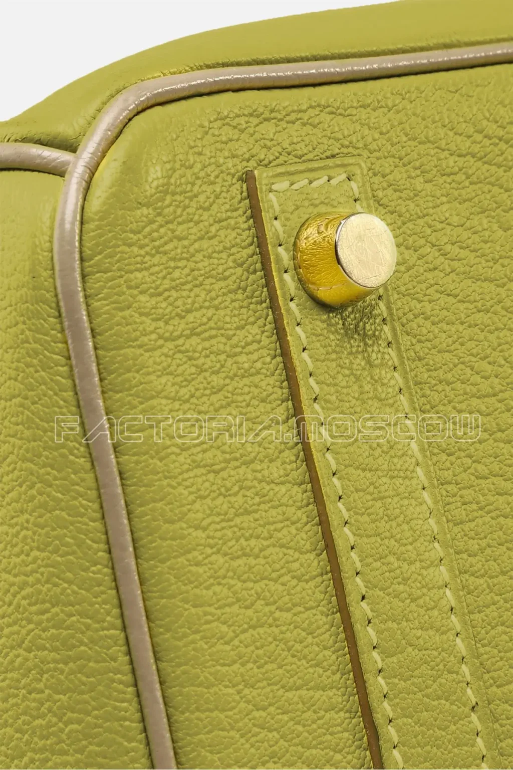 Hermes Birkin 30 Chèvre Special Order HSS Vert Anis/Gris Tourterelle GHW