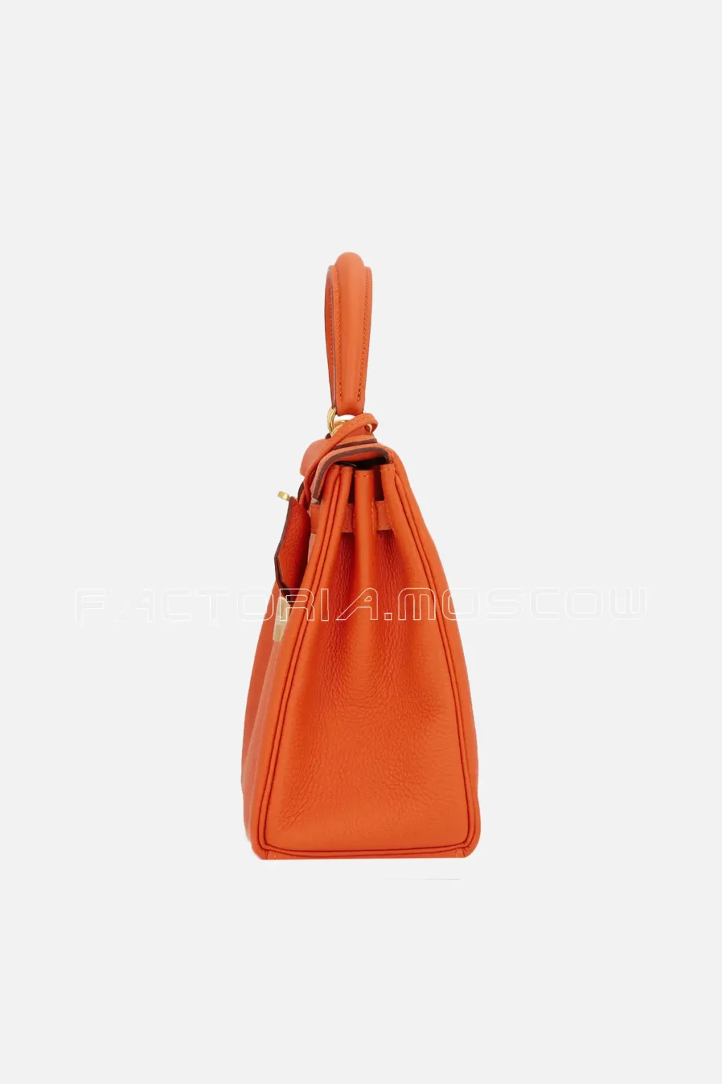 Hermès Kelly Retourne 25 Feu Togo GHW