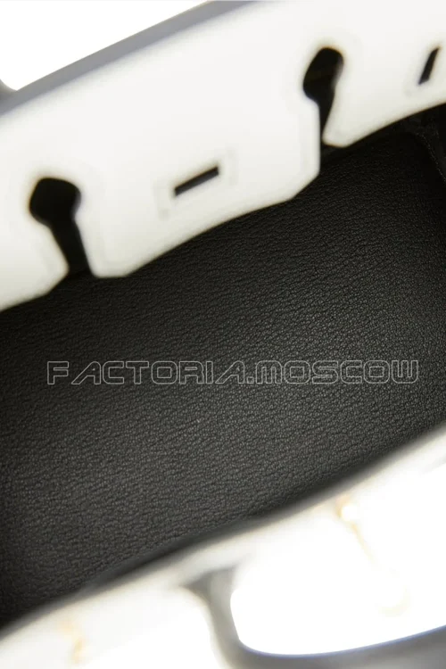 Hermes Birkin 25 Chèvre Special Order (HSS) Gris Mouette/Black GHW