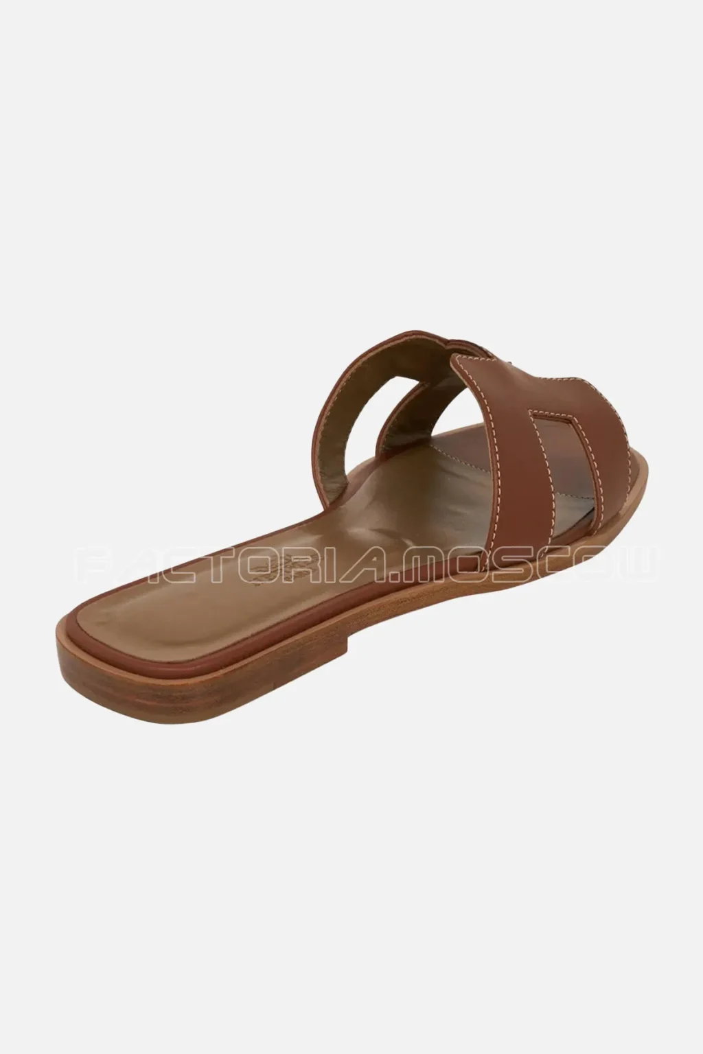 Hermes Sandal Oran Gold Box Calfskin