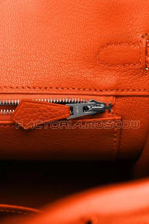 Hermes Birkin 25 Touch Shiny Alligator/Togo Terre Battue PHW