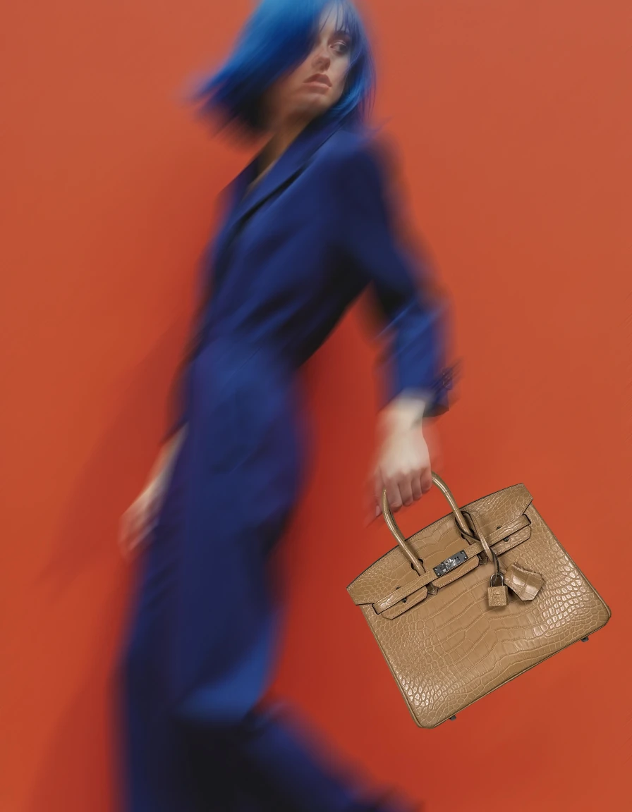 Hermes Birkin 25 Alezan & Beige Marfa Swift PHW