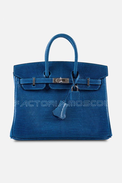 Hermes Birkin 25 Shiny Mykonos Niloticus Lizard PHW