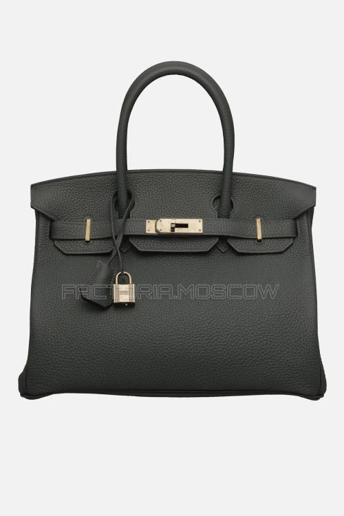 Hermes Birkin 30 Vert Cypres Togo PHW