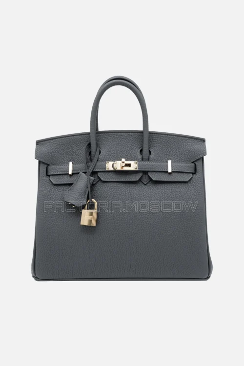 Hermès Birkin 25 Gris Misty Togo GHW