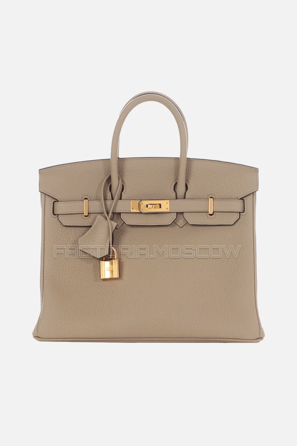 Hermès Birkin 25 Gris Tourterelle Togo GHW