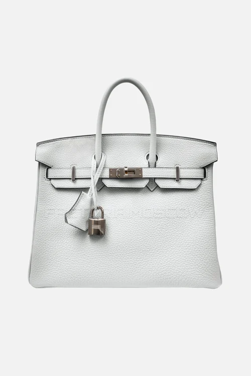 Hermès Birkin 25 Togo Gris Platine PHW