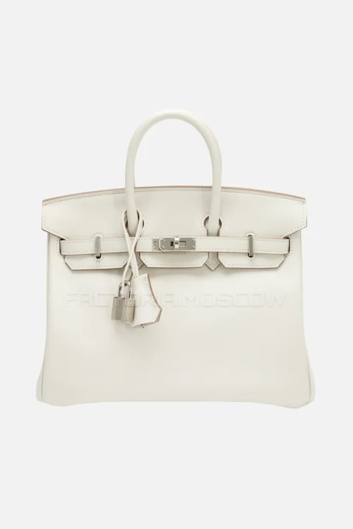 Hermès Birkin 25 Swift Gris Pale PHW