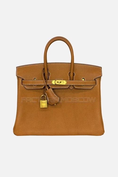 Hermès Birkin 25 Fauve Barenia GHW