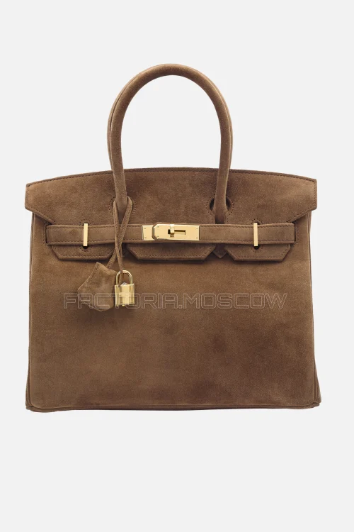Hermes Birkin 30 Noisette Veau Doblis GHW