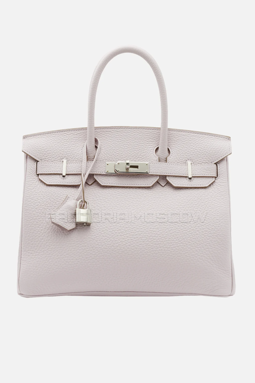 Hermes Birkin 30 Mauve Pale Clemence PHW