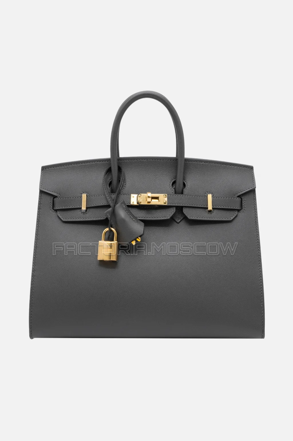 Hermès Birkin 25 Sellier Graphite Madame GHW