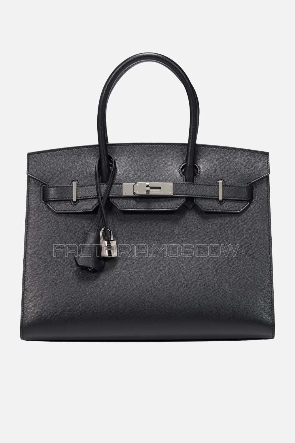 Hermes Birkin 30 Black Madame PHW
