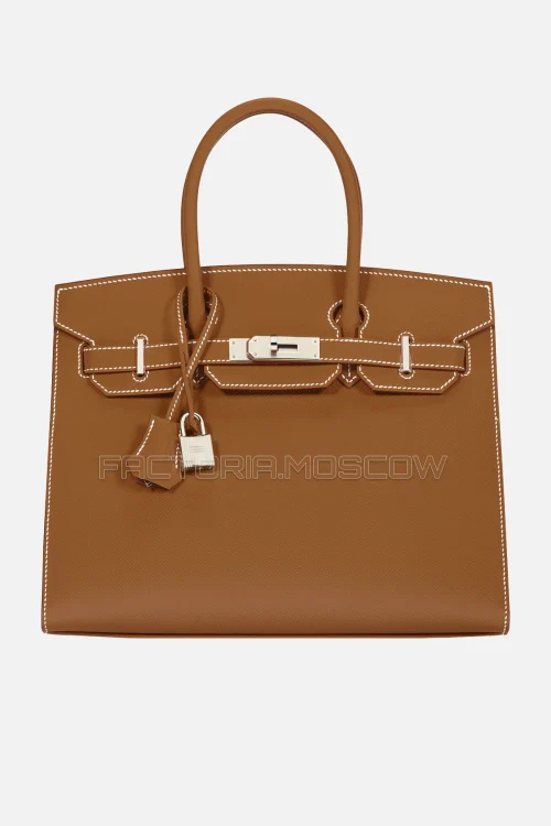 Hermes Birkin Sellier 30 Gold Epsom PHW