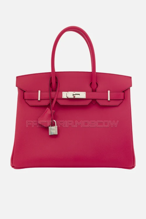 Hermes Birkin 30 Rose Extreme Epsom PHW