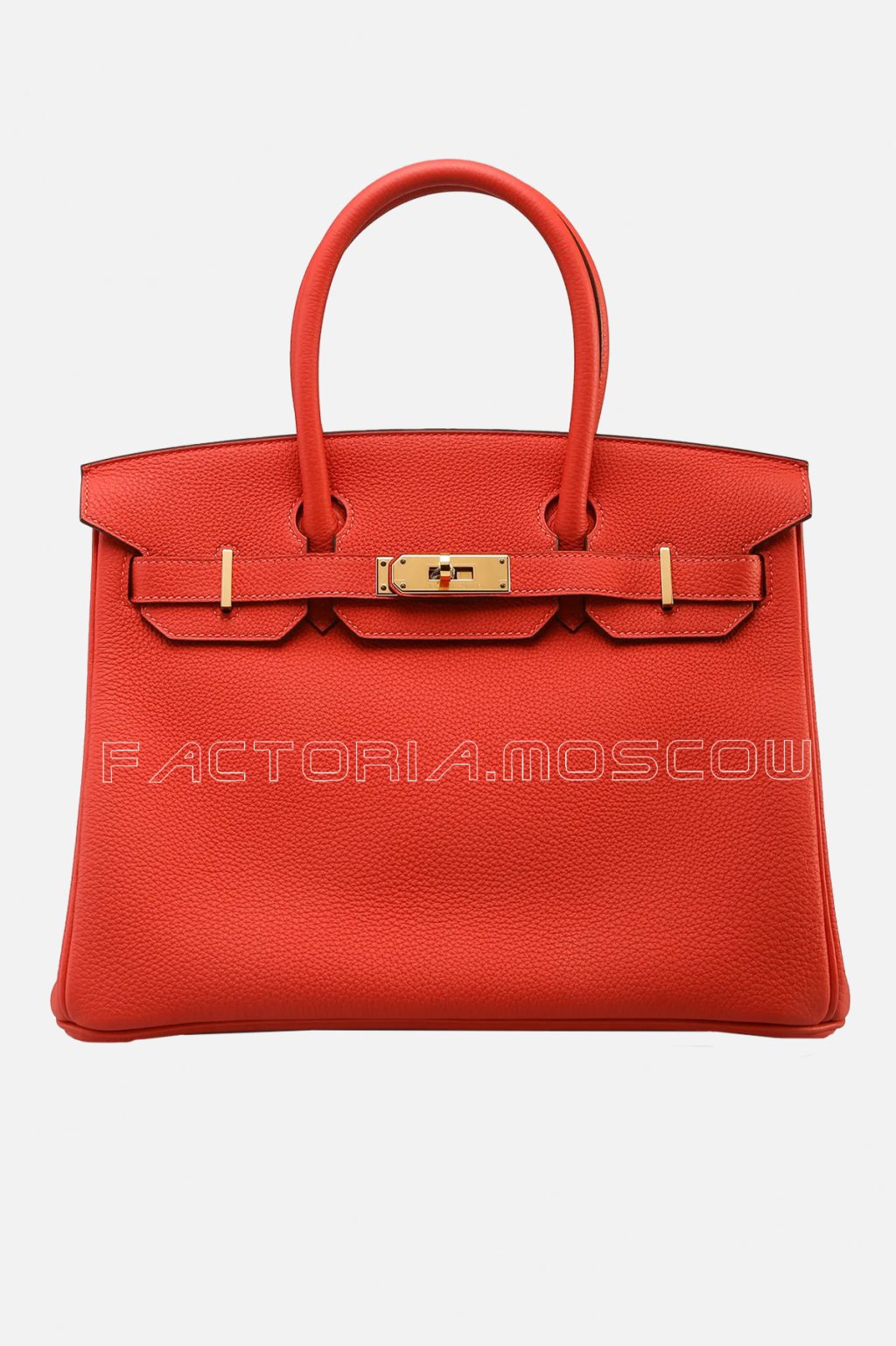 Hermes Birkin 30 Rouge Pivone Togo GHW
