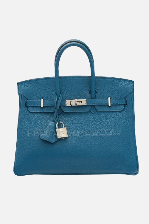Hermes Birkin 25 Cobalt Togo PHW