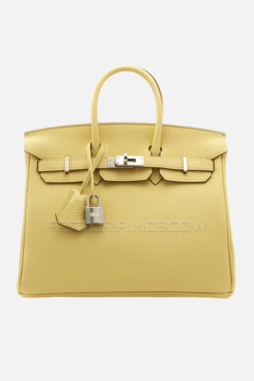 Hermes Birkin 25 Togo Jaune Poussin PHW