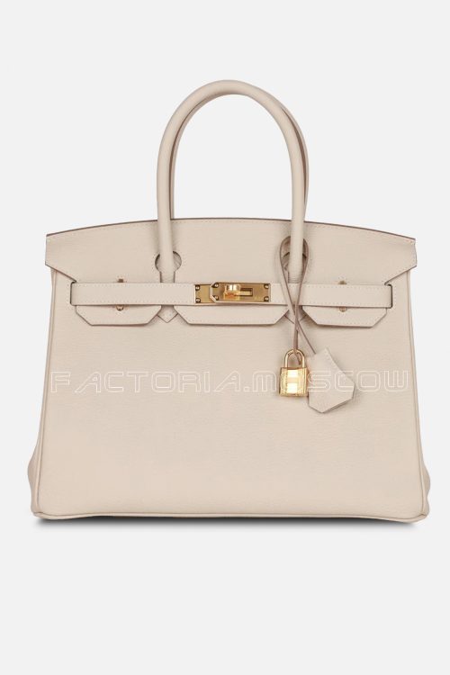 Hermes Birkin 30 Craie Togo GHW