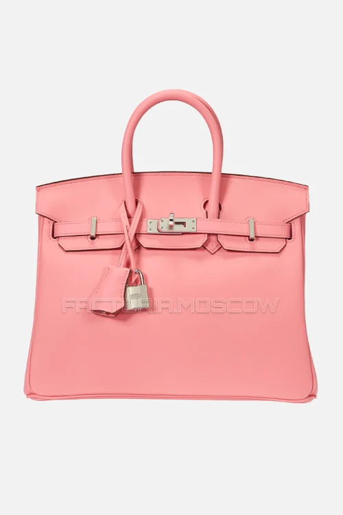 Hermes Birkin 25 Rose D'Éte Swift PHW