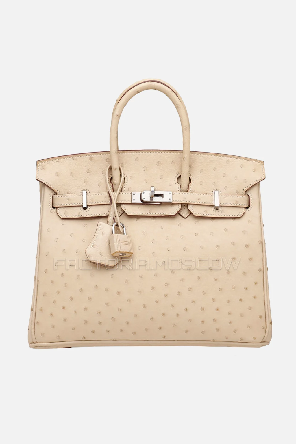 Hermes Birkin 25 Parchemin Ostrich PHW