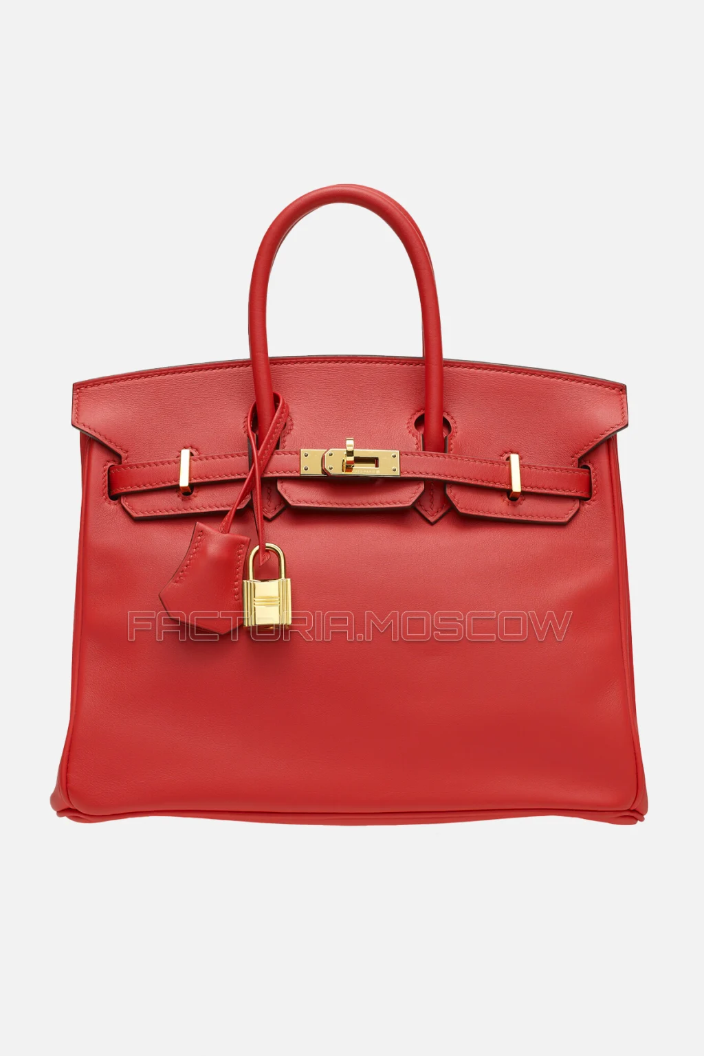 Hermes Birkin 25 Rouge Tomate Swift GHW