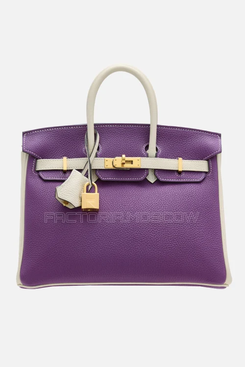 Hermes HSS Birkin 25 Anemone/Craie Togo GHW