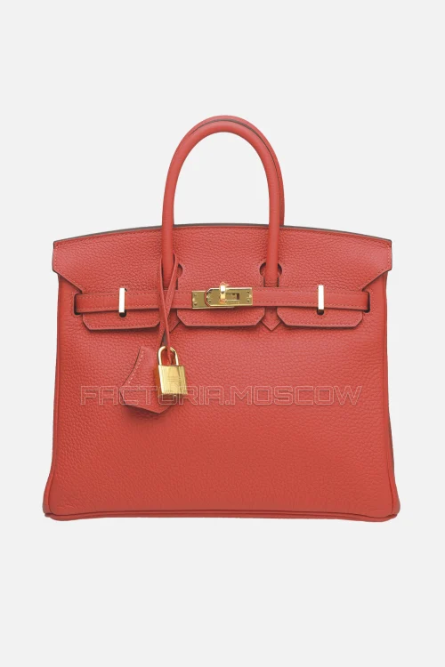 Hermes Birkin 25 Rouge Pivoine Togo GHW