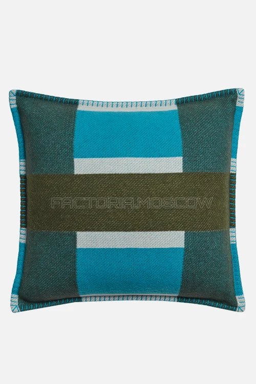 Hermes H Tissage pillow Colour Kaki