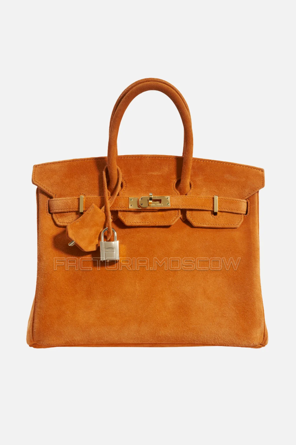 Hermes Birkin 25 Veau Doblis Orange H GHW