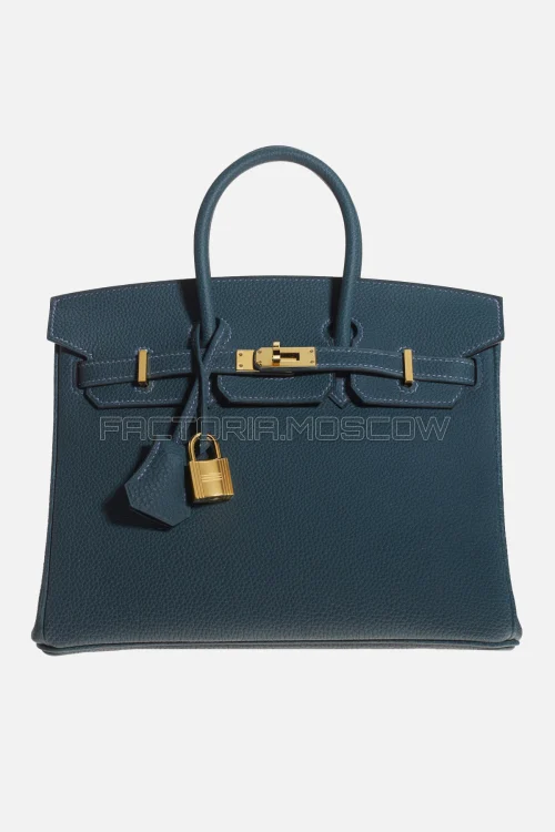 Hermes Birkin 25 Togo Vert Rousseau GHW