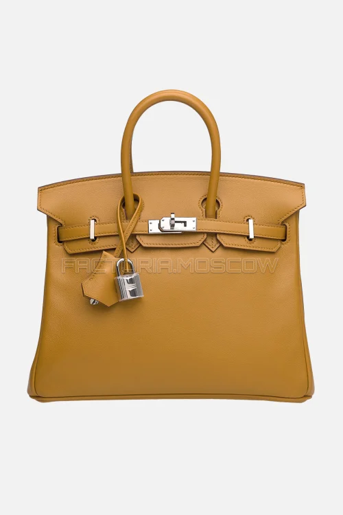Hermes Birkin 25 Swift Ocre PHW