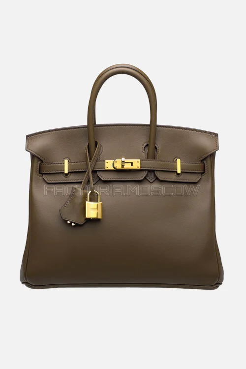 Hermes Birkin 25 Swift Havane GHW