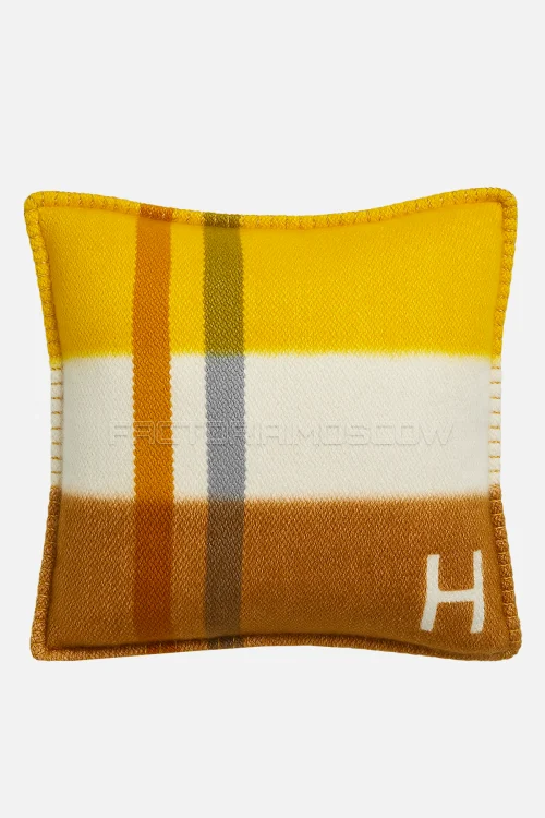 Hermes Dye Sangle pillow Colour Citron/Paille