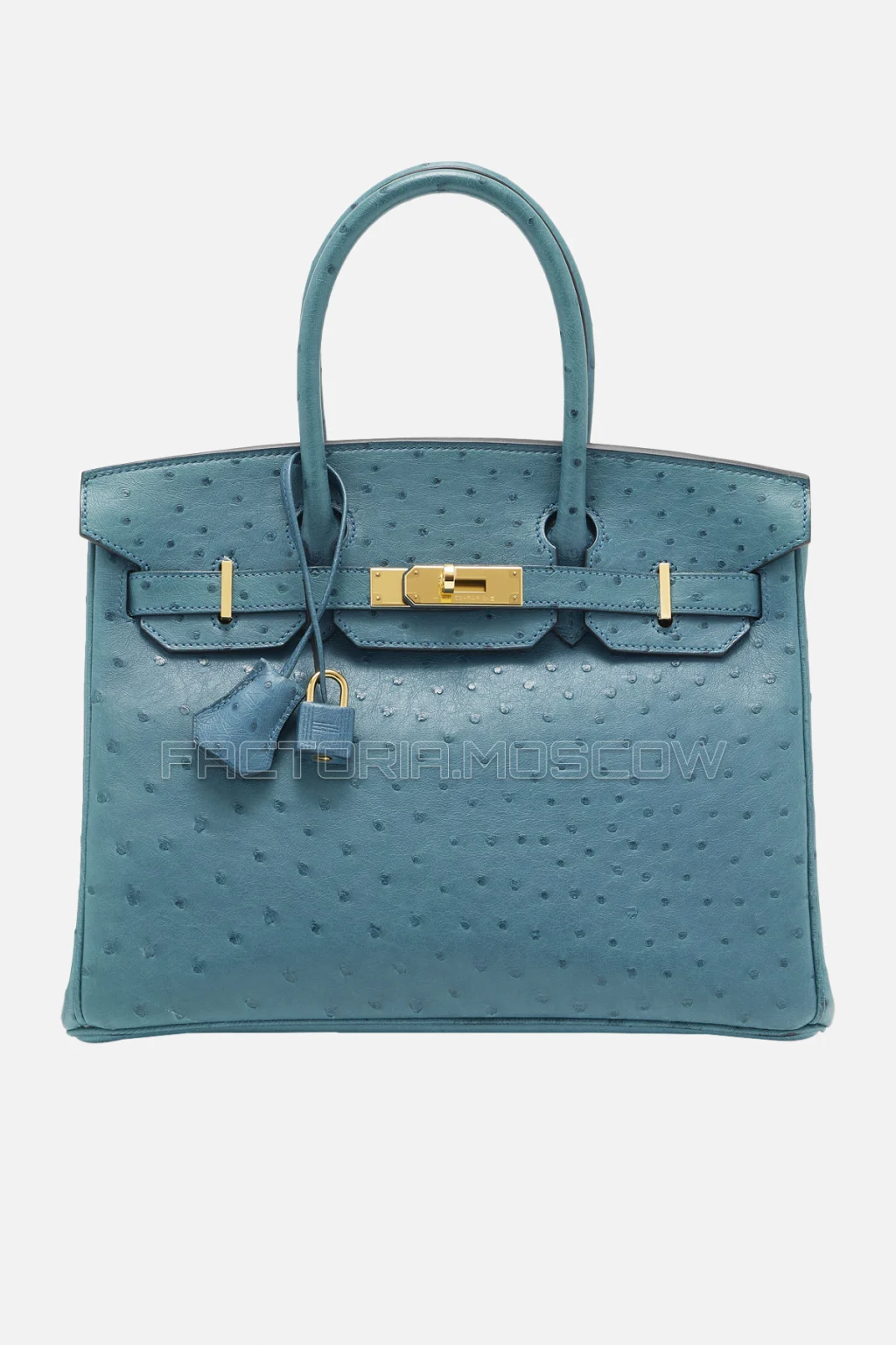 Hermes Birkin 30 Bleu Cobalt Ostrich GHW